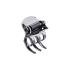 cuhair 1 x Mini Metal Hair Clip for Women Girls Wedding Party Gift Accessory (Silver)