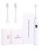 COOSKIN Sonic Electric Toothbrush with Smart Timer Magnetic Suspension Motor Oral Care Power Rechargeable toothbrushes for Adults and Kids White