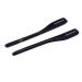 RiJpex Eyeglass Leg Ear Hook Holder 2 Pairs Eyeglass End Tips Ear Sock Pieces Replacement Tubes for Thin Metal Eyeglass Temples
