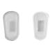 QWAMBVZE 50 Pairs Push-In Nose Pads for Glasses Nose Pads Transparent Soft Silicone
