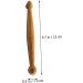 Healeeved 5-St Wooden Massage Device | Portable Body & Foot Massager | Practical Light Wooden Sticks & Acupuncture Rods - International Shipping Available - Buy Online on GoSupps.com