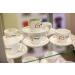Domingo Caff Espresso Cups + Saucers x 6