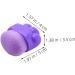 HONMEET Plastic Cosmetics Brush Blush Brush for Cheeks Brush for Makeup Artificial Fiber Purple Brush - Buy Online on GoSupps.com