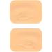 miduoidn 1 Pair Nude Eyelid 3D Practice Skin Double-sided Eye Template Eyelash Eyeshadow Face Coloring Mold Microblading Beginner - Buy Online on GoSupps.com