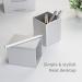 Large Capacity Desk Pen Holder Pencil Storage Box Metal Square Durable Pencil Case for School Office Stationery (Color : D) (D) - Buy Online on GoSupps.com