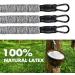 Ankle Resistance Bands Set with Cuffs | Glutes & Legs Workout Equipment | Grey | For Home Gym | Men & Women - Buy Online on GoSupps.com