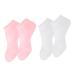 FRCOLOR 8 Pairs Exfoliating Moisturizing Socks Lotion Socks Beauty Block Heels for Women Dressy Toe Spa Heel Socks Non Socks Foot Socks Foot Care Supplies Women Socks