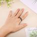 Genuine Hematite Rings Set - 24 Pieces Non-Magnetic Black Stone Rings for Negative Energy - Sizes 6-13 | Teen Girl Cool Jewelry - Buy Online on GoSupps.com