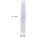 Portable Toothbrush Travel Case - Hiking & Camping Toothbrush Holder Tube - White Protective Cover - Buy Online on GoSupps.com