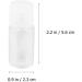 Fomiyes Transparent Travel Bottles - 24 Pack 10ml Squeeze Containers for Cream Liquid Soap & Detergent - Folding Lock Design for Women - Buy Online on GoSupps.com