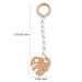 Alipis 4pcs Boho Newborn Ornament Set - Wooden Teething Rattles & Gym Pendants for Crib Decor & Playtime | Perfect Gift for Newborns - Buy Online on GoSupps.com