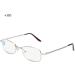 Portable Blue Light Blocking Reading Glasses for Presbyopia - Compact Folding Silver Frames with Case | Shop Internationally - Buy Online on GoSupps.com