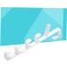 Cabilock 6 Pcs Towel Hooks Door Hanging Rack Multifunctional Hooks Hanger Coat 2pcsx3pcs Whitex3pcs - Buy Online on GoSupps.com