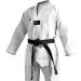 adidas Champion II Taekwondo Dobok Uniform - Black/Yellow V-Neck - Size 5 - Buy Online on GoSupps.com
