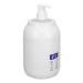 Massage oil warmer LED display touch-control bottle warmer temperature setting essential oil lubricating gel cream heating dispenser bottle for spa salon (EU plug 100-240 V
