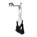 Cervical traction device door suspension for at home portable neck traction frame relieves pain and corrects the cervical spine
