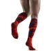 CEP Men's Tall Running Compression Socks - Lava/Peacoat Camocloud | Athletic Performance - Buy Online on GoSupps.com