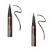 L'Oreal Paris Flash Cat Eye Infallible Liquid Eyeliner Brown 225 - Pack of 2 - Buy Online on GoSupps.com