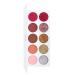 Waterproof Eyeshadow Palette - 10 Highly Pigmented Colors & Pressed Glitters | Long-Lasting Shimmery Matte Shades for Stunning Eyes - Buy Online on GoSupps.com