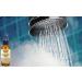 Eucalyptus Spray Bottle for Steam Room & Shower 2oz Amber Glass Fine Mist Pure Essential Oil Sprayer Infused with Menthol Crystals - Buy Online on GoSupps.com
