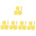 NOLITOY 15 Pcs Makeup Brush Case Makeup Brush Holder Makeup Bag Organizer Makeup Brush Organizer Make up Brush Lip Brush Cover Cosmetic Guards - Travel Lipstick