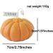 Buy Creative Pumpkin Shape Aromatherapy Candles - Handmade Rose Flavor for Birthdays New Year & Festivals | Perfect for Home Office & Store Decor - Buy Online on GoSupps.com