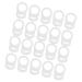 Tiuimk Transparent Silicone Pacifier Ring | Prevents Pacifier from Falling | Safe & Stylish Design for Babies - Buy Online on GoSupps.com
