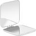 Doryum Portable Pocket Mirror 2.2inch/5.7cm Folding Makeup Mirror Mini Travel Mirror Compact Mirror for Outdoor Travel Camping (Square Silver) - Buy Online on GoSupps.com