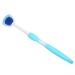 Silicone Tongue Brush Long Handle 10 Pcs for Adults - Blue | Effective Tongue Cleaner - Buy Online on GoSupps.com