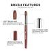 KADS Kolinsky Sable Acrylic Nail Art Brush Red Wood Pen - Manicure Tool (16) - Buy Online on GoSupps.com
