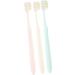 Healeved Portable Toothbrush Set - 9 Pieces Soft Bristle Travel Brushes with Gentle Heads - Stock Manual Plastic (3 Packs) - Buy Online on GoSupps.com