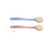 HEALLILY Long Handle Bath Brush Set - Soft Shower Back Scrubber Massager for Home Bathroom (2pcs) - Buy Online on GoSupps.com
