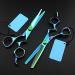 Professional 6 Inch Hair Cutting Scissors Set - Green Gem Thinning Shears for Salon & Barber - Premium Hairdressing Tools - Buy Online on GoSupps.com