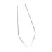 Whamvox glasses 1 pair of glasses legs mirror universal glasses replacement hinge metal glass replacement iron-arm arms of the glasses replacement bars 12.5x0.5x0.3cm silver