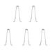 TorSor 5 Pack Toenail Clippers Spring Toe Nail Trimmer Torsion Springs Replacement Snap Shrapnel Clip Universal Manicure Pedicure Nail Cutter Clippers Heavy-Duty Grooming Tool Parts Replace