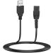 Power Cord Compatible with Manscaped Lawn Mower 3.0 & 2.0 Best Electric Manscaping Groin Hair Trimmer Cable for The Weed Whacker Nose The Ultimate Male Hygiene Razor Clippers (ONLY Cable)