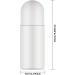 Voarge 4-Pack 50ml Plastic Empty Roller Bottles for Aromatherapy & Fragrance Oils - Travel-Friendly White Roll-On Containers - Buy Online on GoSupps.com