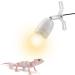 EECOO 300W Rotating Heat Lamp with Ceramic E27 Frame for Aquarium & Reptile - Includes Switch & Power Cable - Buy Online on GoSupps.com