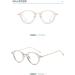 SERONI Ultra-Light TR90 Blue Light Blocking Glasses for Men & Women | Anti-UV Computer & Reading Glasses - Gold-Clear 46mm - Buy Online on GoSupps.com