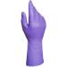 Spontex Extra Comfort Premium Household Gloves - Soft Lining Washable XL Size Ideal for Cleaning (Purple) - 1 Pair - Buy Online on GoSupps.com
