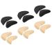 6 Pairs Sponge Toe Plug Shoe Insert Shoe Filler for Too Big Shoe Men Insert for Shoes That are Too Big Shoe Heel Pads for Shoes Too Big Toe Filler Inserts for Women Toe Cushions