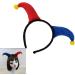 hgnxa Hairbands Festive Photo Booth Props Jester Clown Horn Headbands Party Headpiece Fun Headbands for Music Festivals Black Red - Buy Online on GoSupps.com
