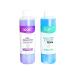 ican London Nail Gel Polish Prep & Wipe 250ml + Gel Remover With Acetone UV LED Polish Cleanser 250ml Combo Set