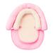 AIPINQI Baby Head Support for Car seats 2-in-1 Infant CarSeat headrest Insert cushion Soft Head Support Pillow Cushion for Strollers Swings Pink Pink 1