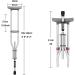 Folding Armpit Crutches Adult Aluminum Walking Underarm Crutches Medical Height Adjustable Crutches Applicable Height: 150-190CM/4' 9''-6' 2'' (Color : Silver Size : 1 Count) Anniversary Lucky Silver 2 counts - Buy Online on GoSupps.com
