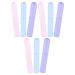 9pcs Silicone Lip Brushes Set | Portable Round Head Applicators for Lipstick Lip Gloss & Balm | Reusable Makeup Tools in Pink Purple & Blue - Buy Online on GoSupps.com