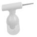 HAPINARY 1 Set Electric Frother Facial Cleansing Shampoo Body Wash Face Wash Household Cleaning Tools Face Wash Bubble Maker Foam Maker White Abs.pp.silicone