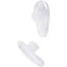 JAYU Soft Oval Silicone Nose Pads for Glasses - Transparent (5 Pairs) - Comfortable & Durable International Shipping - Buy Online on GoSupps.com