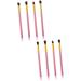 Baluue 8 Pcs Eye Make-up Brush Kit Foundation Makeup Eyeshadow Brushes Professional Eye Cosmetic mediumx2pcs Pink+goldx2pcs - Buy Online on GoSupps.com