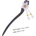 LALAFINA Antique Flower Hairpin Hair Clip Hair Barrettes Hairpin for Women Hair Stick Hair Bun Pin Chinese Hair Fork Hair Decorations Hair Bun Sticks Wooden Girl Accessories Women's - Buy Online on GoSupps.com